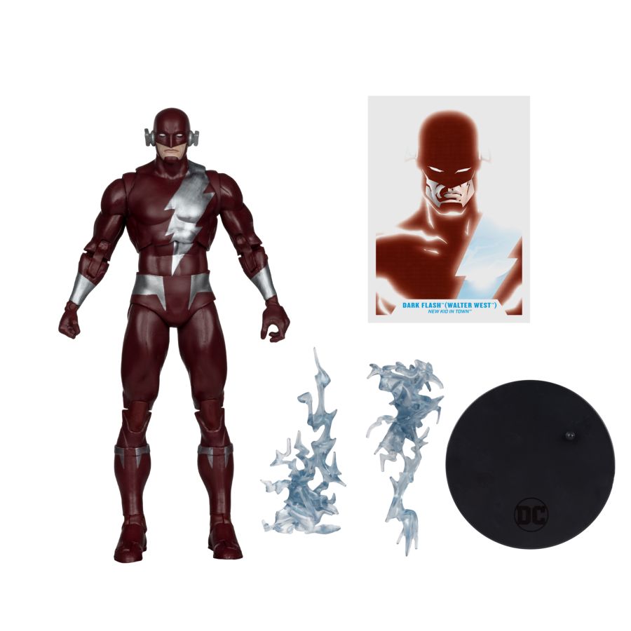 MCF17368 DC Multiverse - Dark Flash (New Kid In Town) 7" Figure - McFarlane Toys - Titan Pop Culture