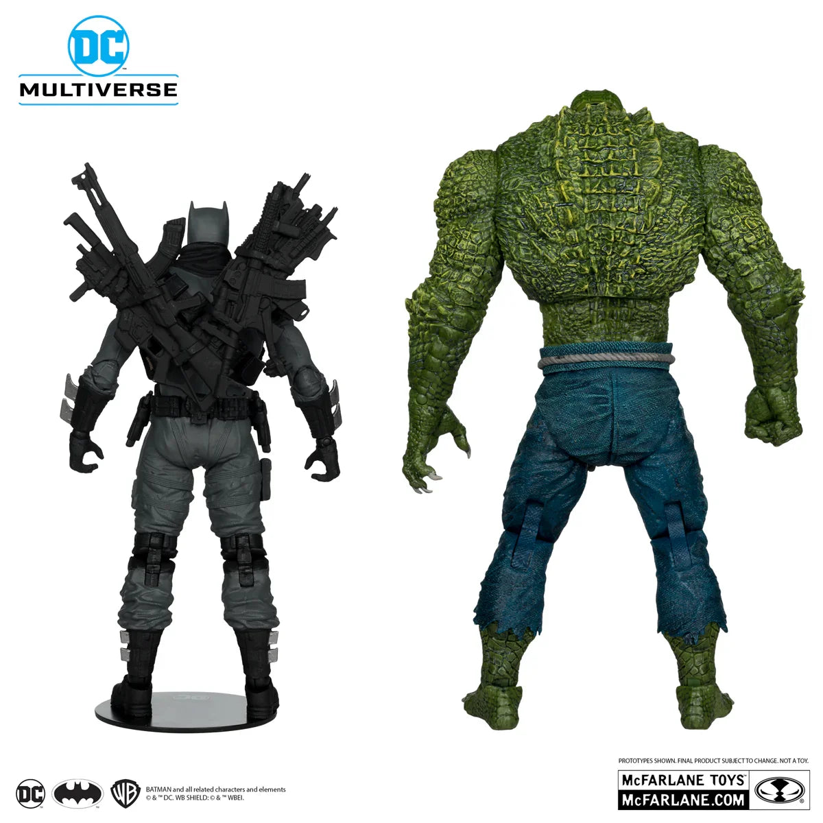 MCF17374 DC Comics - Batman Vs Killer Croc (The Grim Knight) Collector Edition 2-Pack - McFarlane Toys - Titan Pop Culture
