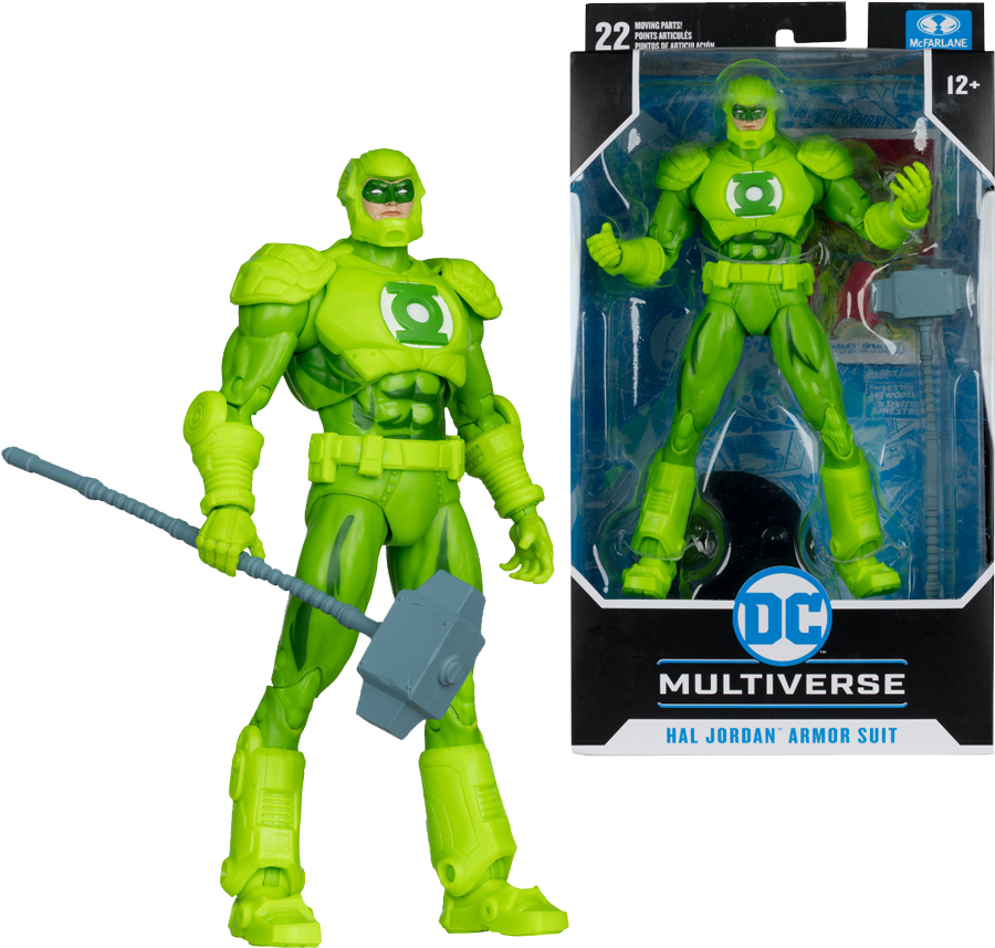 DC Multiverse - Hal Jordan Armor Suit "Return Of Superman" 7" Figure