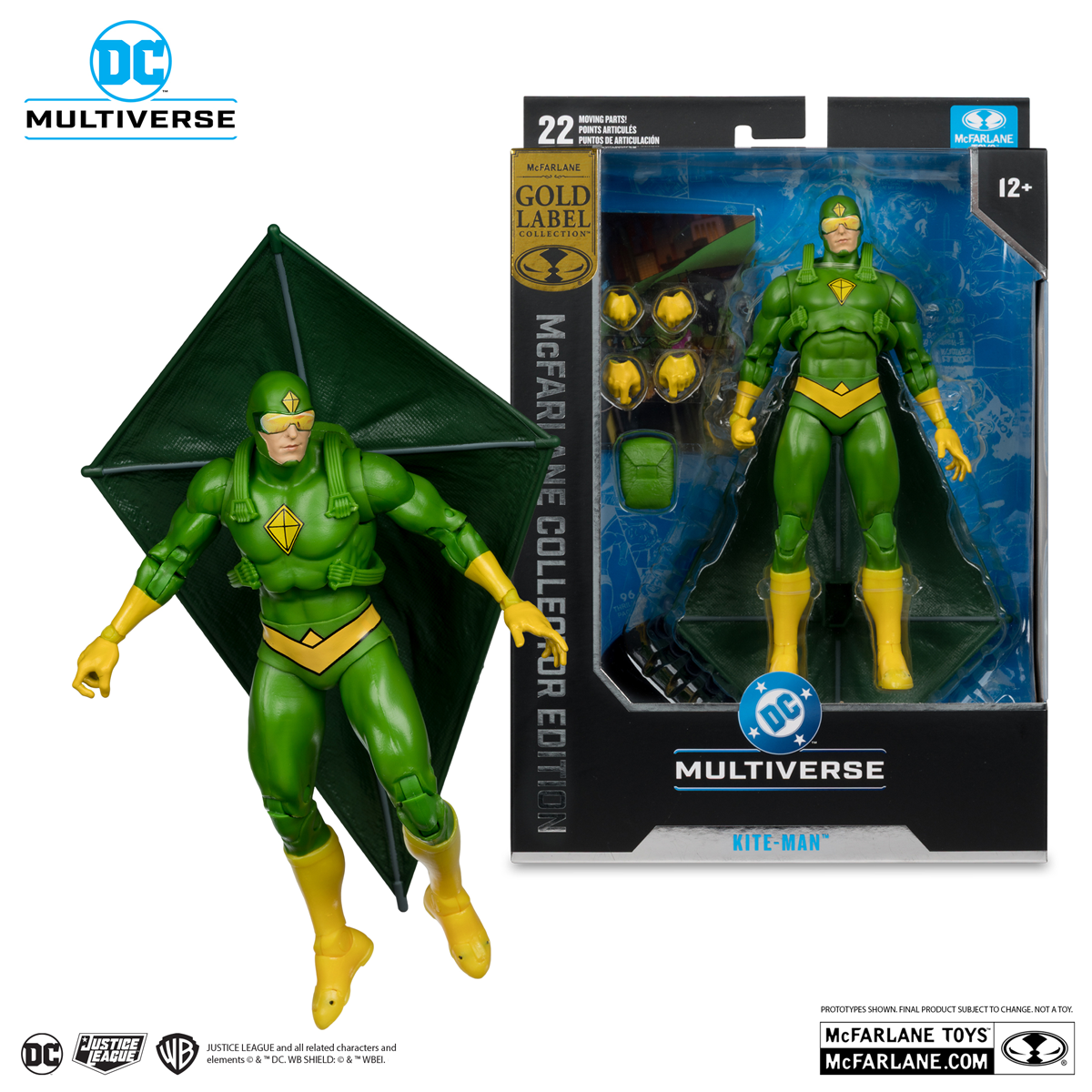 DC - Kite Man Collector Edition 7" Action Figure [Gold Label]