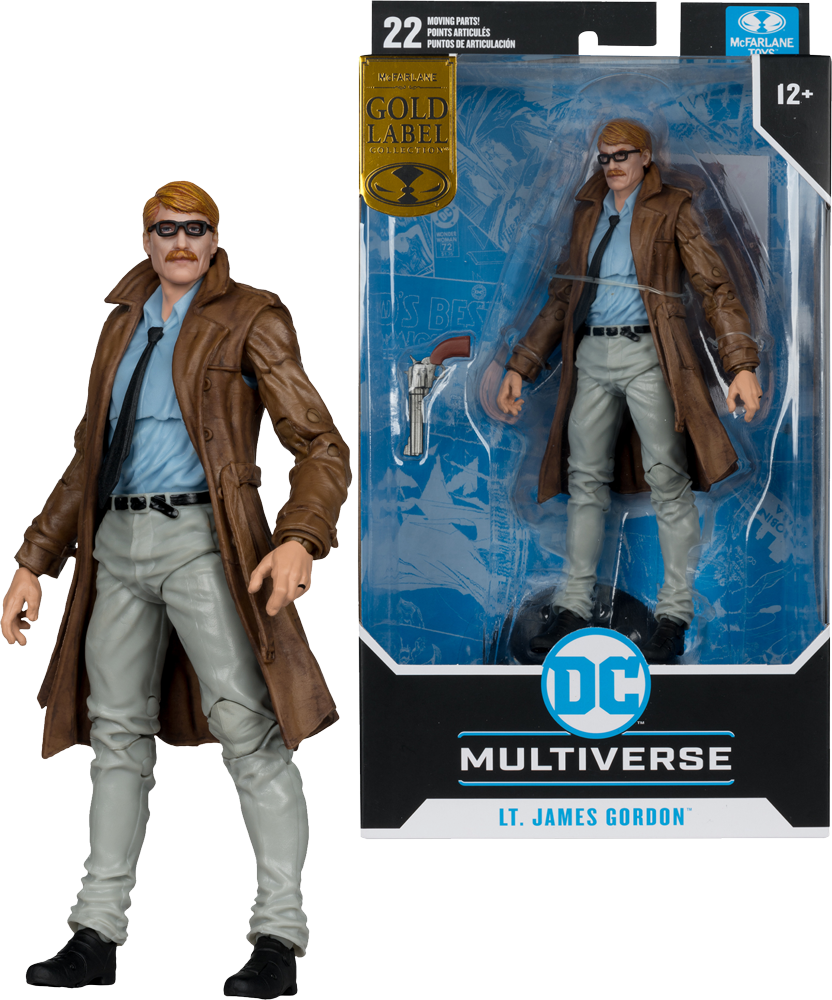 DC Multiverse - Lt. Gordon "Batman: Year One" Gold Label 7" Figure