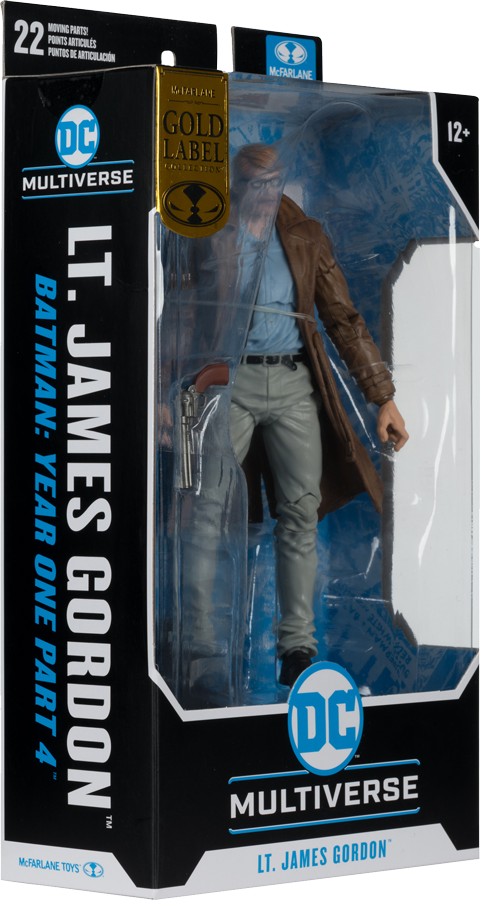 DC Multiverse - Lt. Gordon "Batman: Year One" Gold Label 7" Figure