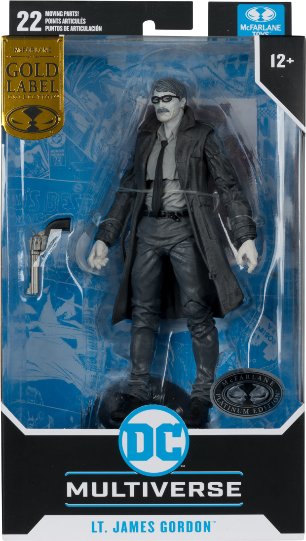 DC Multiverse - Lt. Gordon "Batman: Year One" Gold Label (Chase Version) 7" Figure