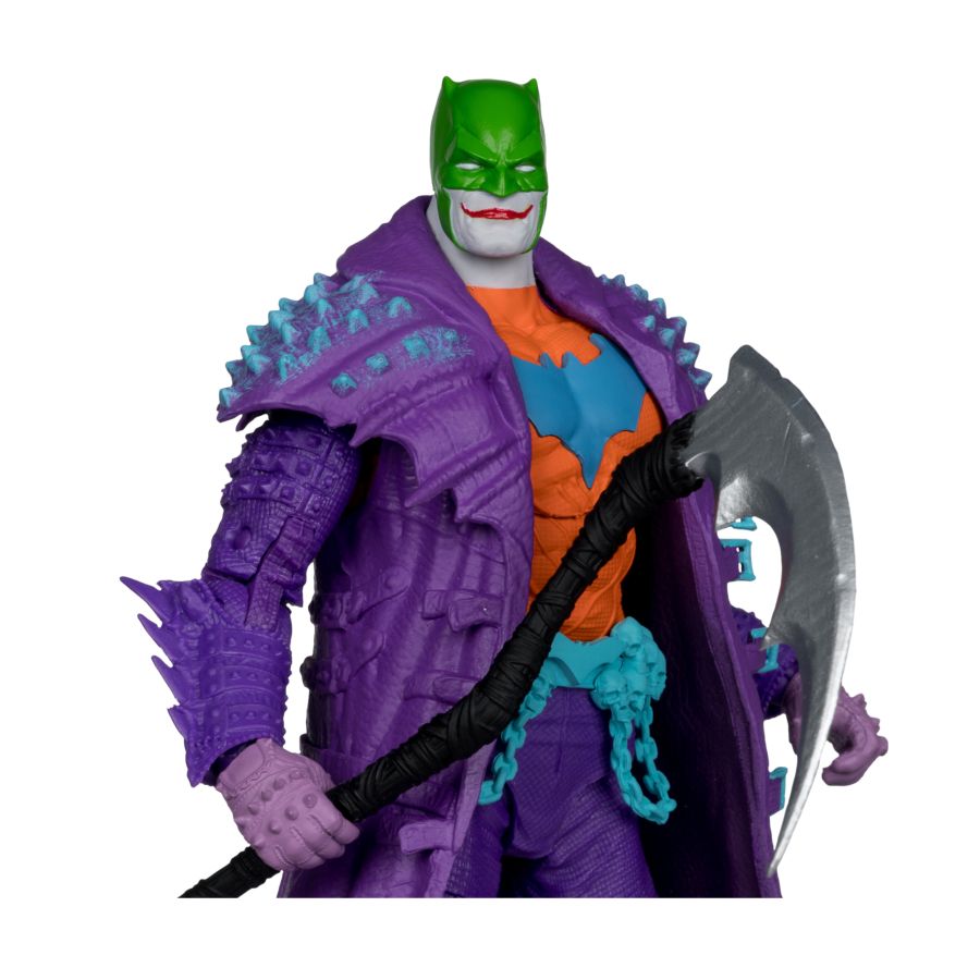 MCF17591 DC Multiverse - Batman (Jokerized) 7" Gold Label Figure - McFarlane Toys - Titan Pop Culture