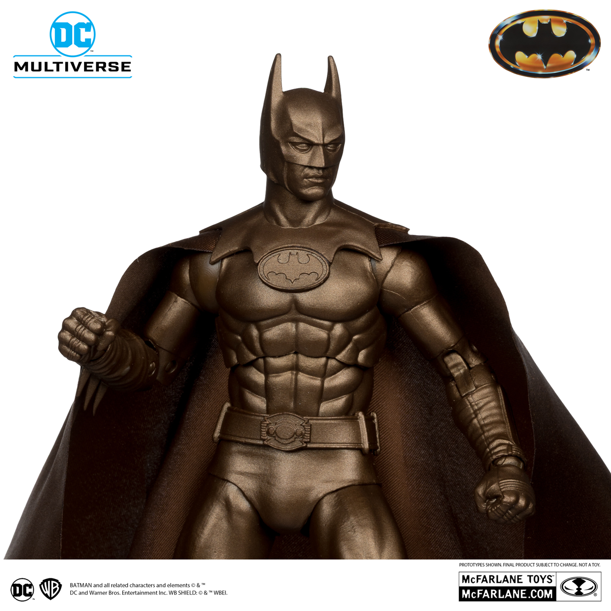 Batman (1989) - DC Multiverse Batman Bronze (Chase Version) 7" Figure