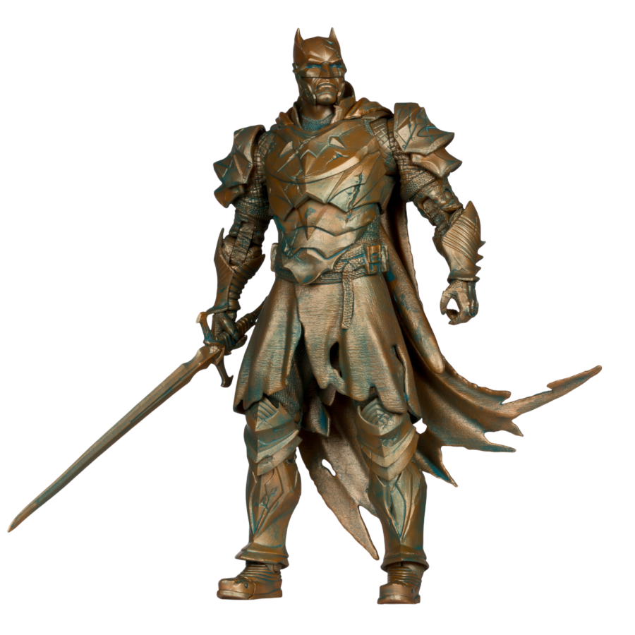 MCF17651 DC Multiverse - Batman (Dark Knights Of Steel) Patina Gold Label 7" Figure - McFarlane Toys - Titan Pop Culture