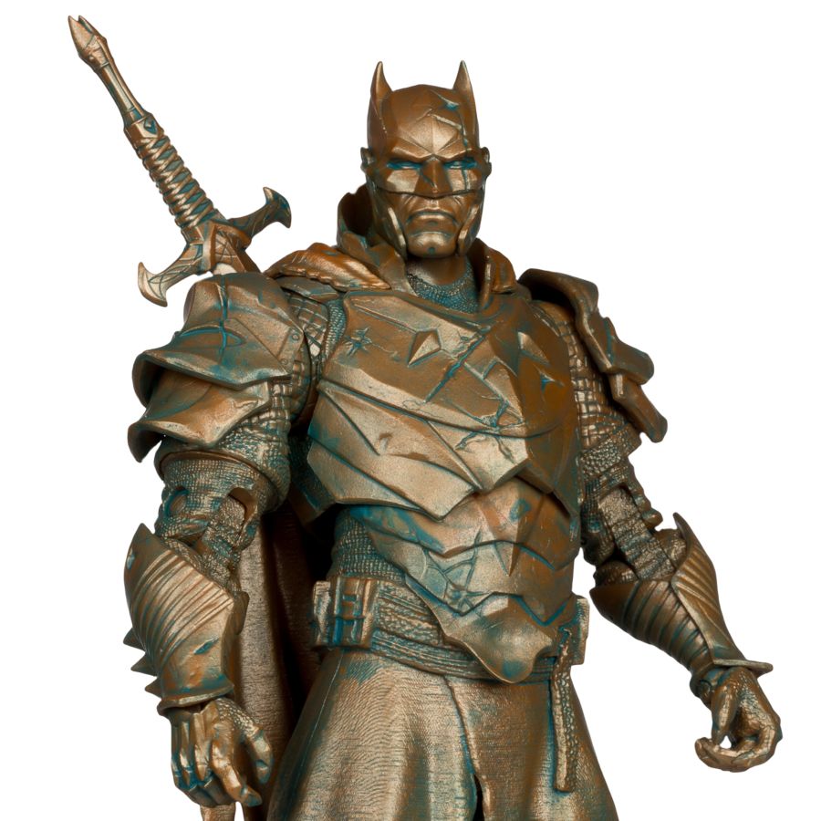 MCF17651 DC Multiverse - Batman (Dark Knights Of Steel) Patina Gold Label 7" Figure - McFarlane Toys - Titan Pop Culture