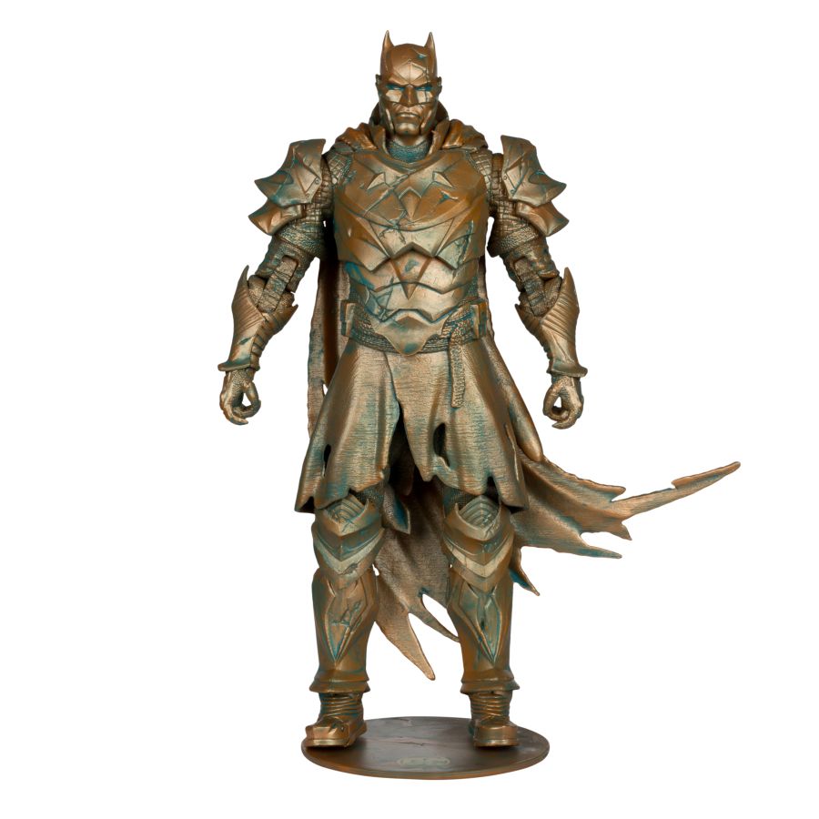 MCF17651 DC Multiverse - Batman (Dark Knights Of Steel) Patina Gold Label 7" Figure - McFarlane Toys - Titan Pop Culture