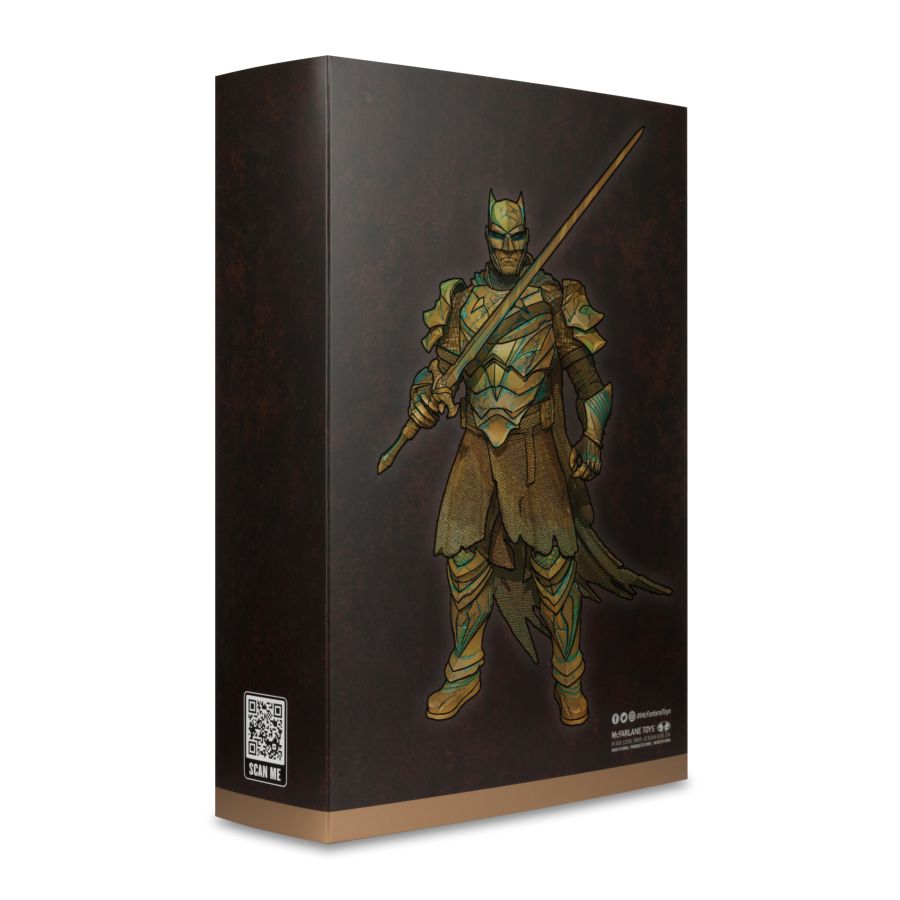 MCF17651 DC Multiverse - Batman (Dark Knights Of Steel) Patina Gold Label 7" Figure - McFarlane Toys - Titan Pop Culture