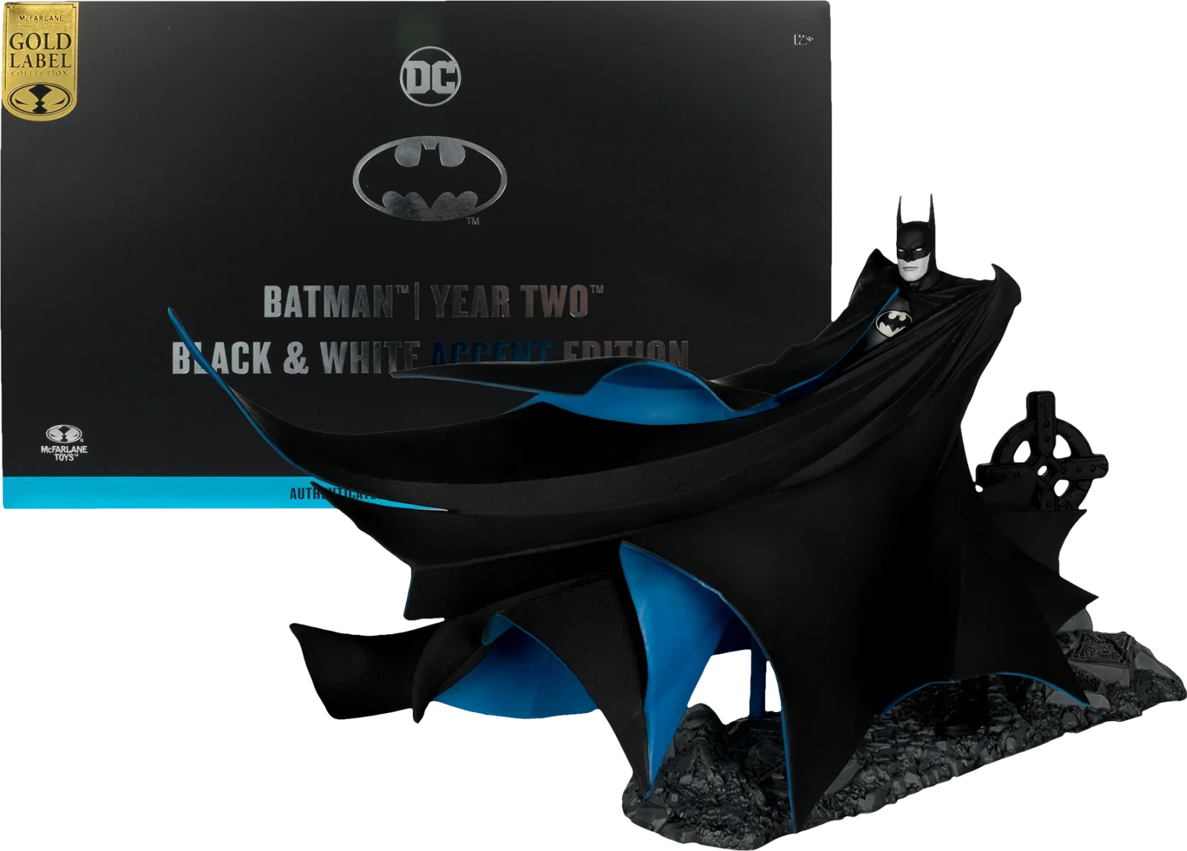 DC Multiverse - Batman: Year Two (Black & White Accent) Gold Label Figure