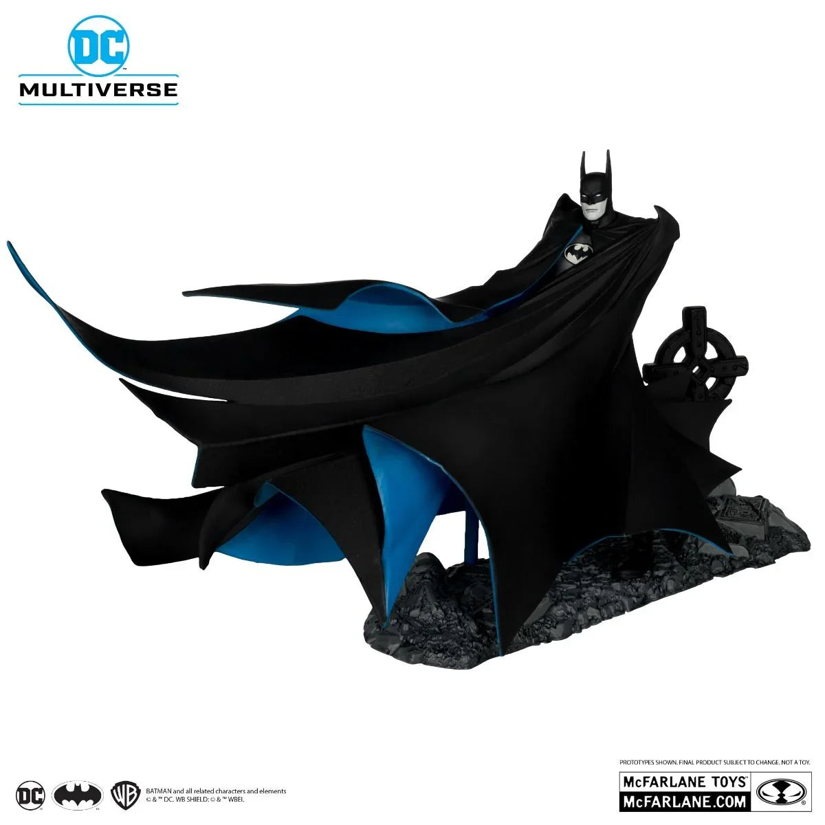 DC Multiverse - Batman: Year Two (Black & White Accent) Gold Label Figure