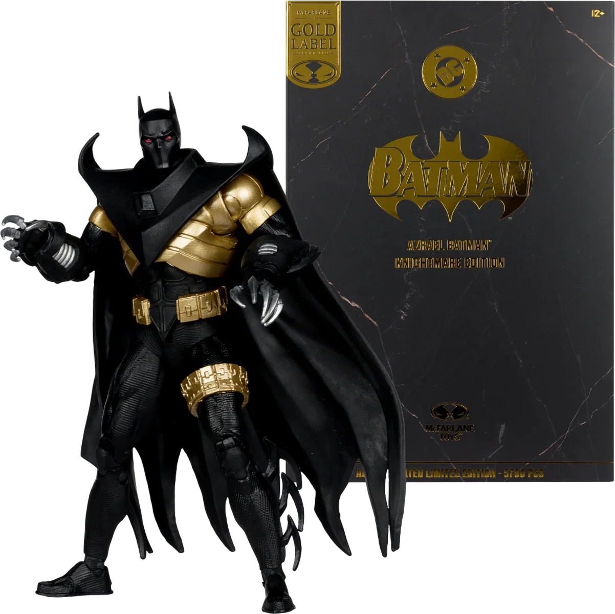 DC Multiverse - Azrael Batman Armor (Knightmare) Gold Label 7" Figure