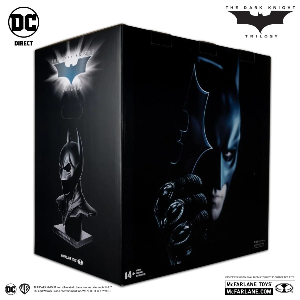 MCF17922 Batman Dark Knight - 1:1 Scale Collector Cowl - McFarlane Toys - Titan Pop Culture