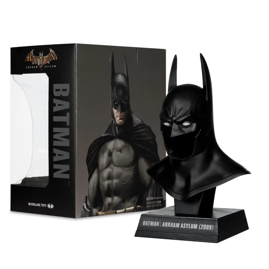 MCF17926 DC Comics - Batman (Arkham Asylum) Cowl 1:3 Scale Prop Replica - McFarlane Toys - Titan Pop Culture