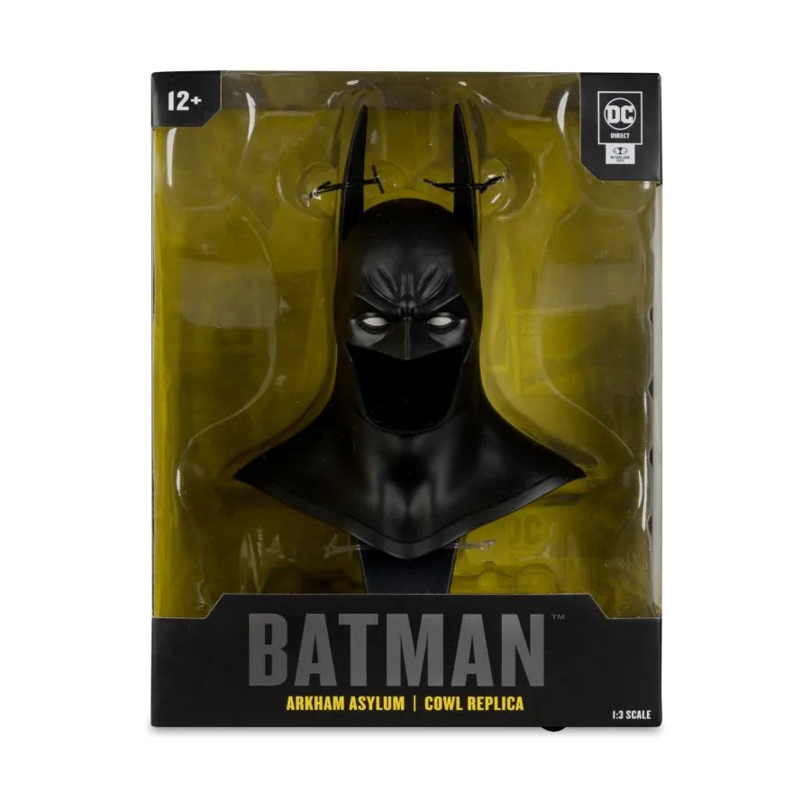 MCF17926 DC Comics - Batman (Arkham Asylum) Cowl 1:3 Scale Prop Replica - McFarlane Toys - Titan Pop Culture