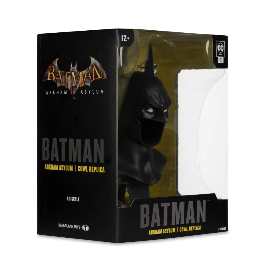 MCF17926 DC Comics - Batman (Arkham Asylum) Cowl 1:3 Scale Prop Replica - McFarlane Toys - Titan Pop Culture