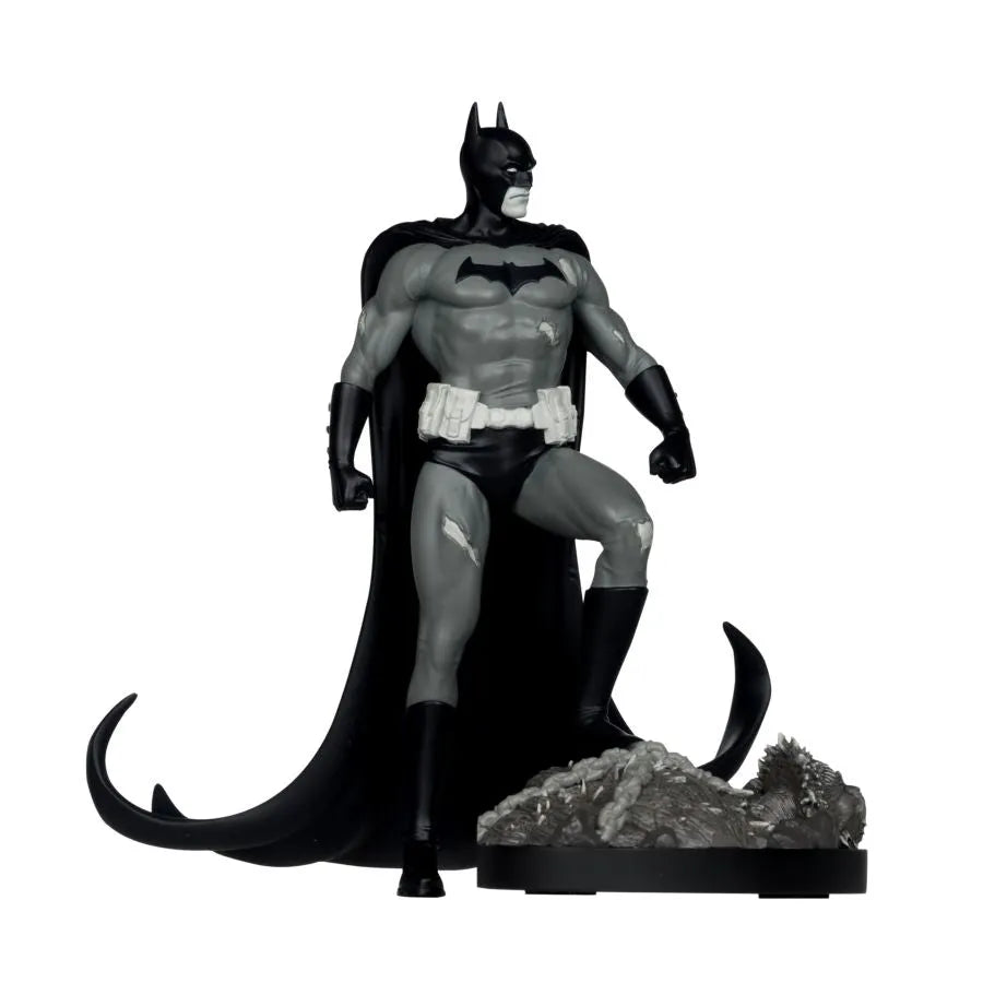 MCF30226 Batman Black & White - Batman by Bjorn Barends Resin Statue - McFarlane Toys - Titan Pop Culture