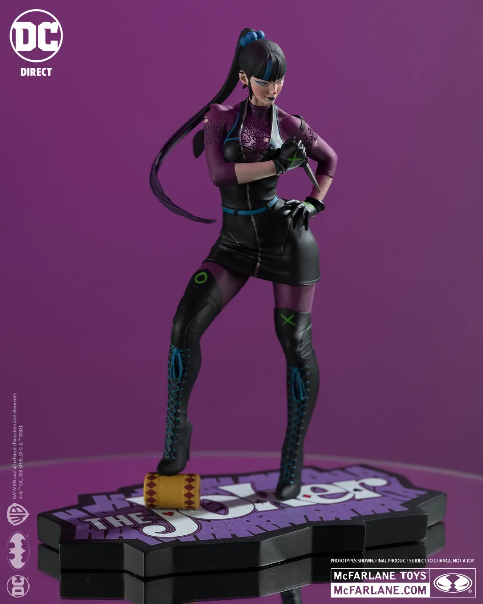MCF30229 The Joker: Purple Craze - Punchline (By Stanley "Artgerm" Lau) Resin Statue - McFarlane Toys - Titan Pop Culture