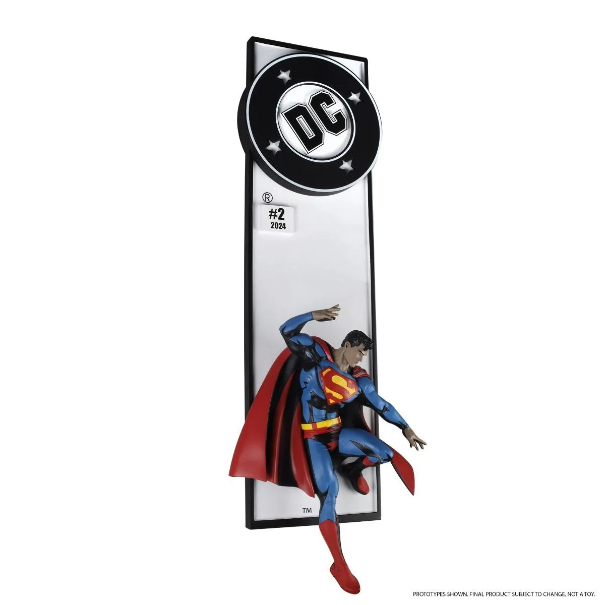 DC Comics - Superman Comic Corner Box 1:10 Scale Resin Wall Art Statue