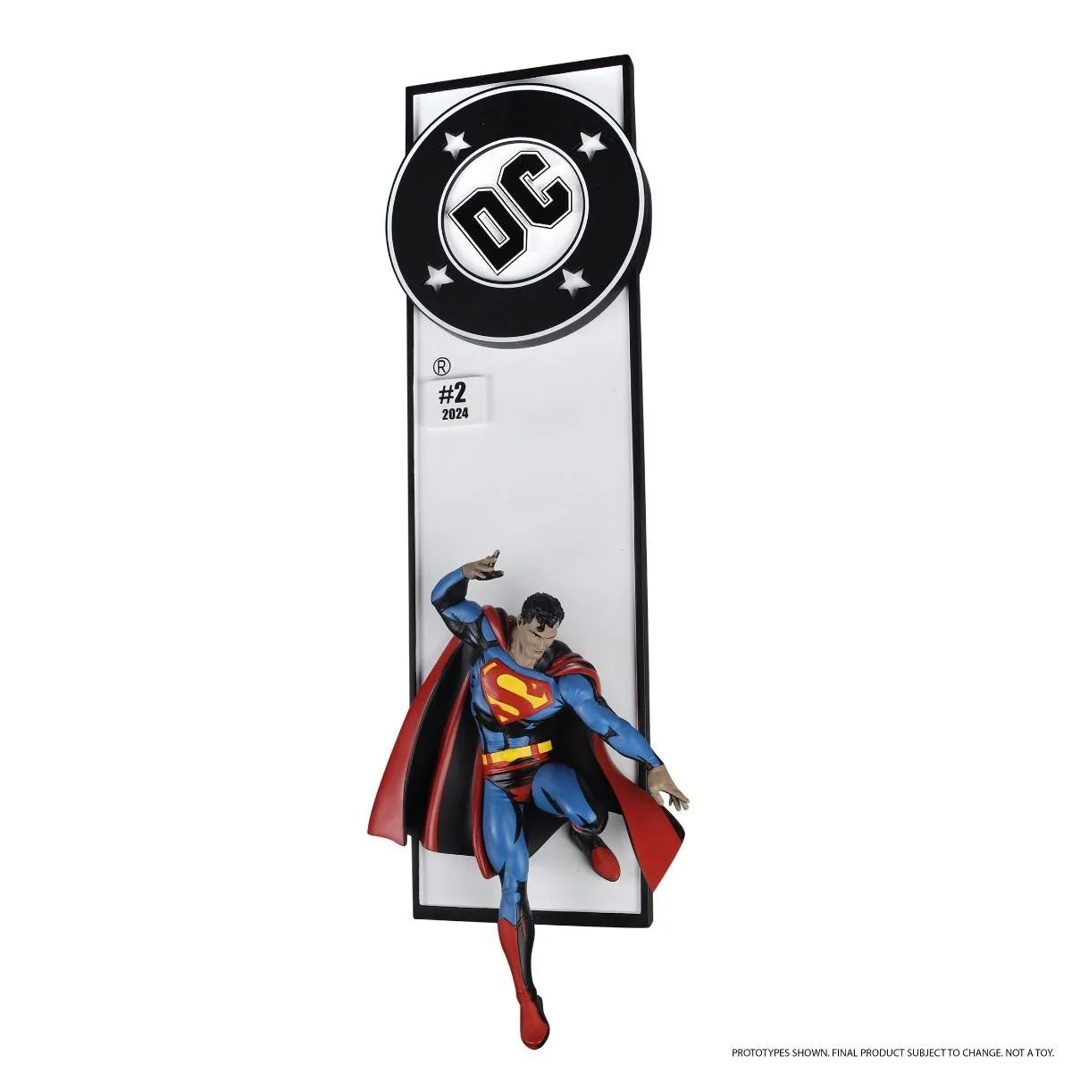 DC Comics - Superman Comic Corner Box 1:10 Scale Resin Wall Art Statue