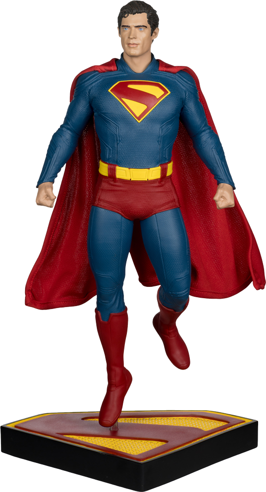 Superman (2025) - Estatua de resina de Superman de 30 cm