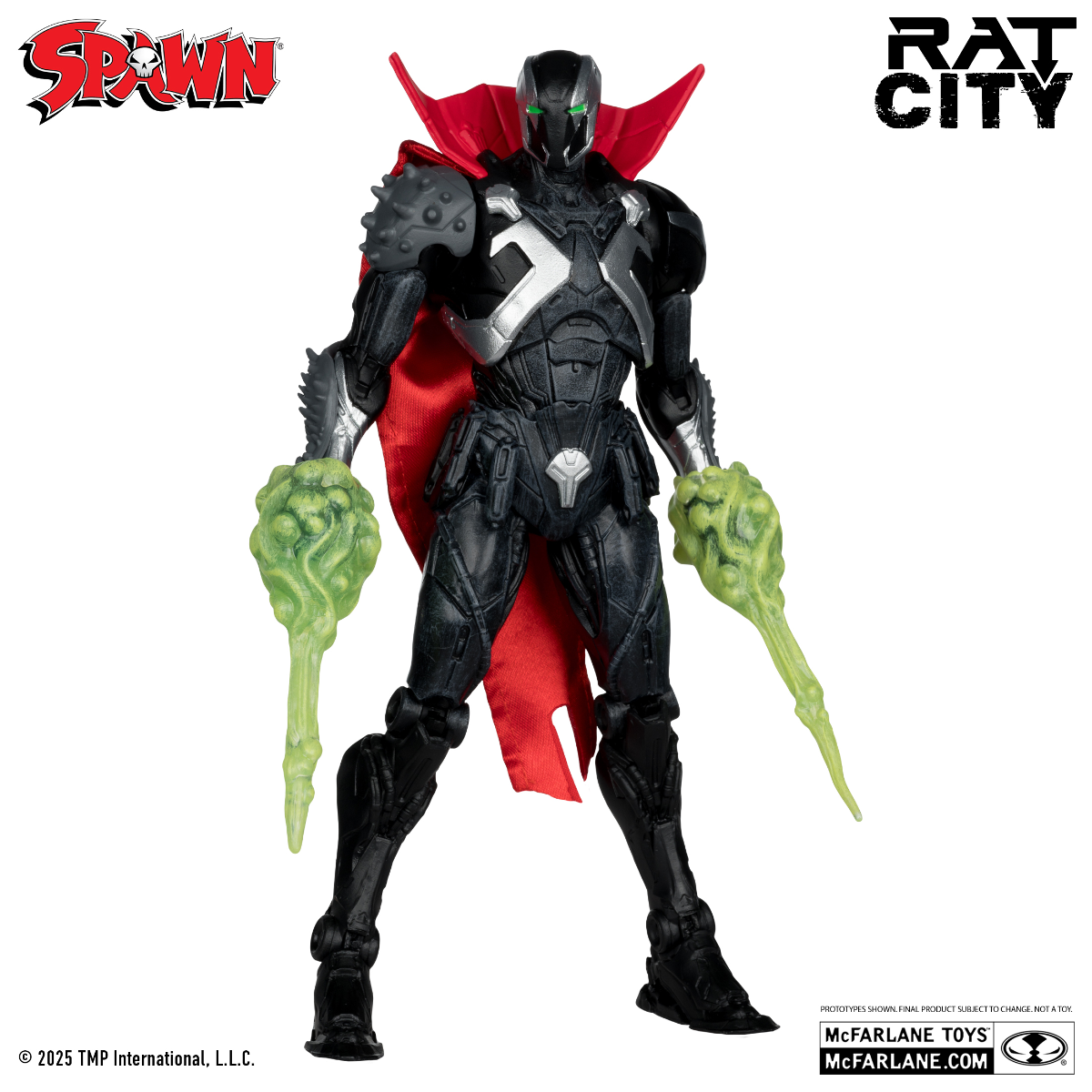 Spawn - The Deviant Version 2 "Rat City" (Mcfarlane Toys 30th Ann) 7" Figure