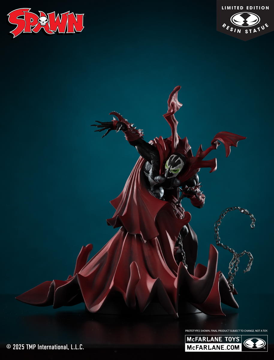 Spawn - Spawn Black, White & Red All Over Resin Statue