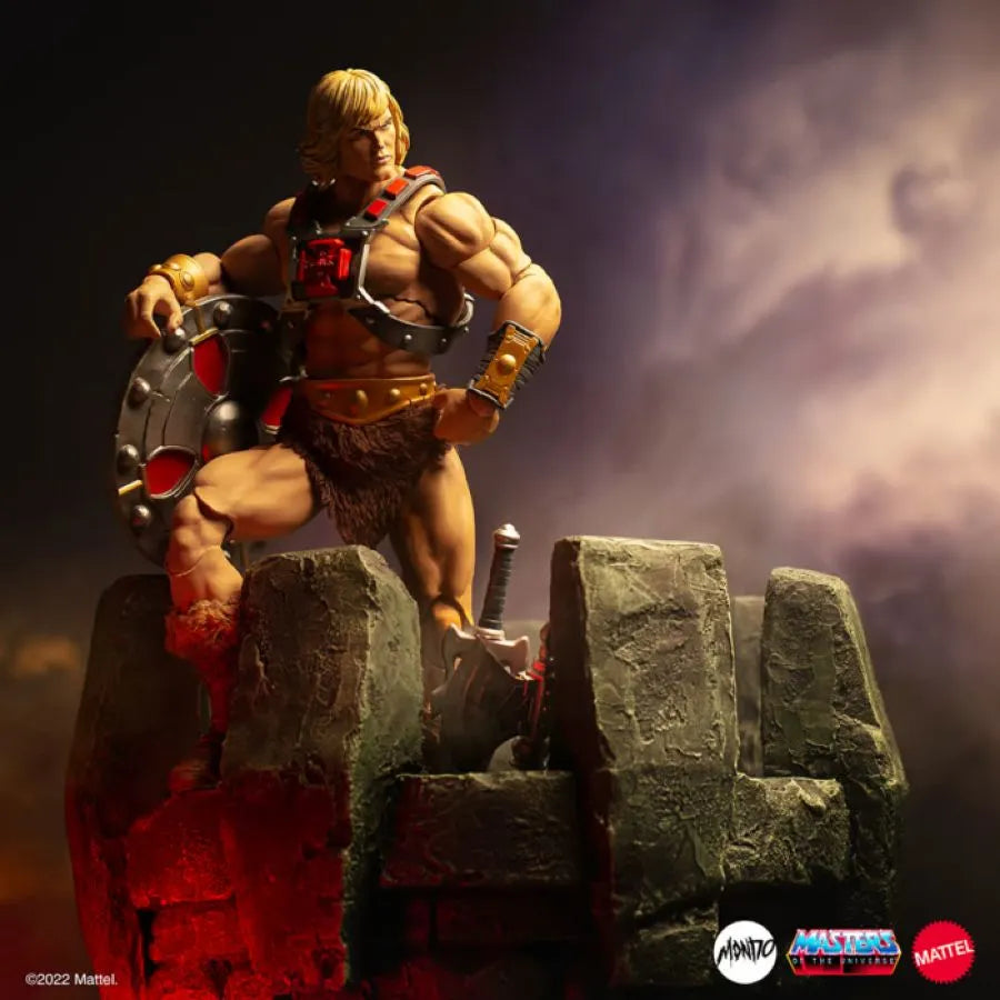 MDOTOY-011A Masters of the Universe - He-Man 1:6 Scale Action Figure - Mondo - Titan Pop Culture