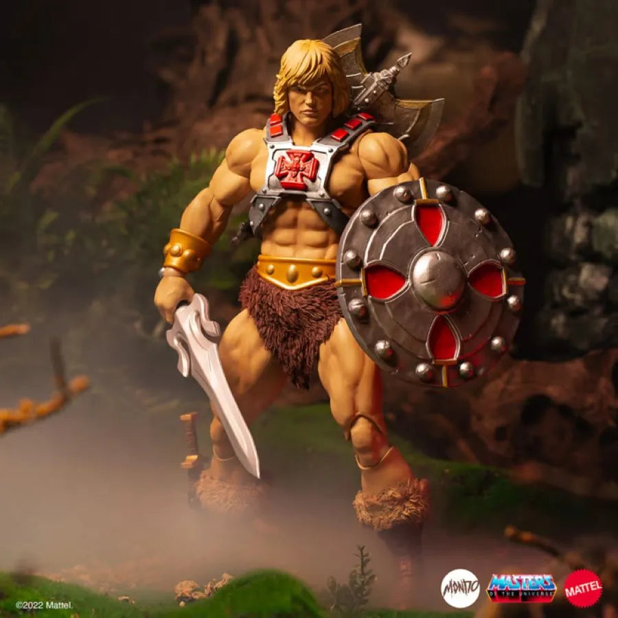 MDOTOY-011A Masters of the Universe - He-Man 1:6 Scale Action Figure - Mondo - Titan Pop Culture