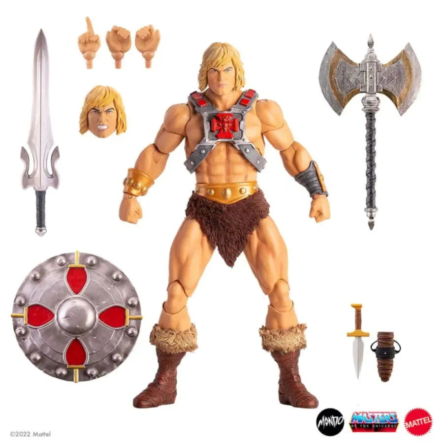 MDOTOY-011A Masters of the Universe - He-Man 1:6 Scale Action Figure - Mondo - Titan Pop Culture