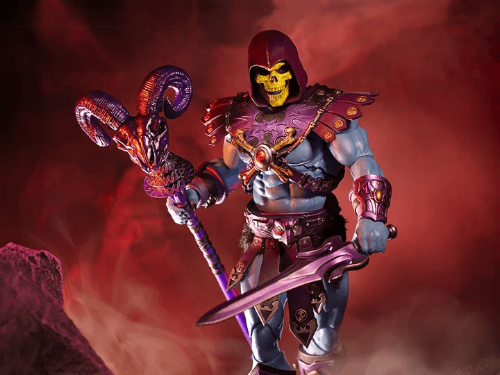 MDOTOY-021A Masters of the Universe - Skeletor 1:6 Scale Figure - Mondo - Titan Pop Culture