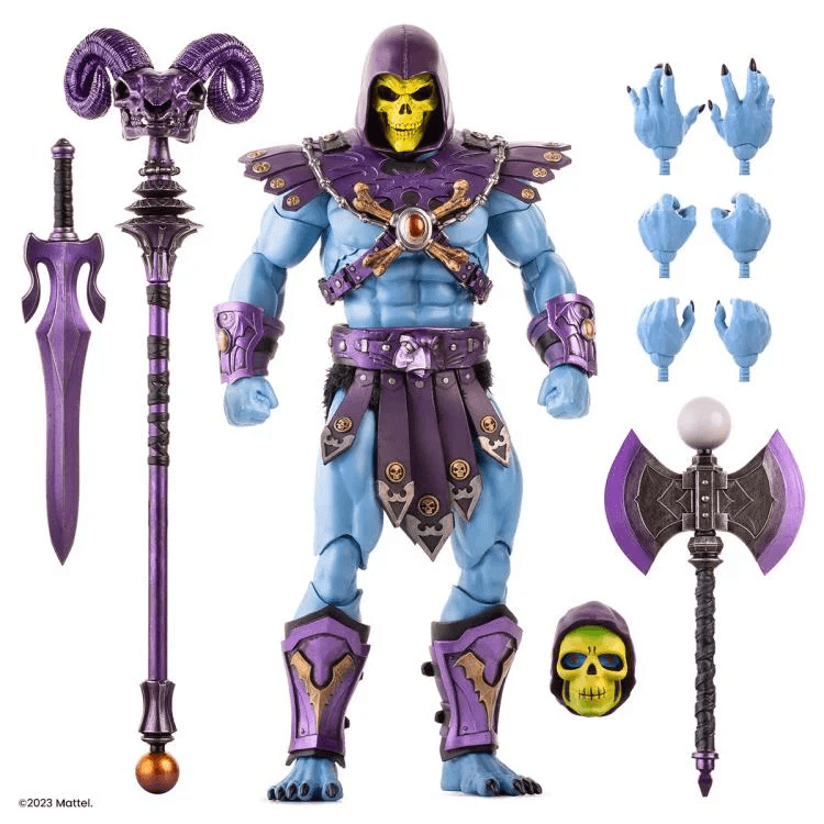 MDOTOY-021A Masters of the Universe - Skeletor 1:6 Scale Figure - Mondo - Titan Pop Culture