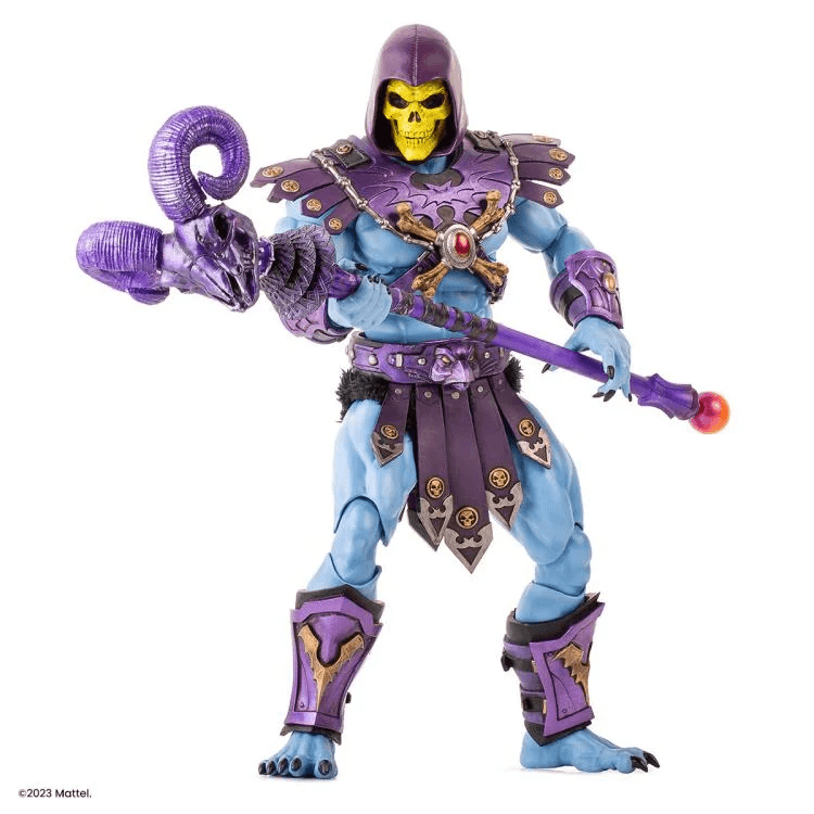 MDOTOY-021A Masters of the Universe - Skeletor 1:6 Scale Figure - Mondo - Titan Pop Culture