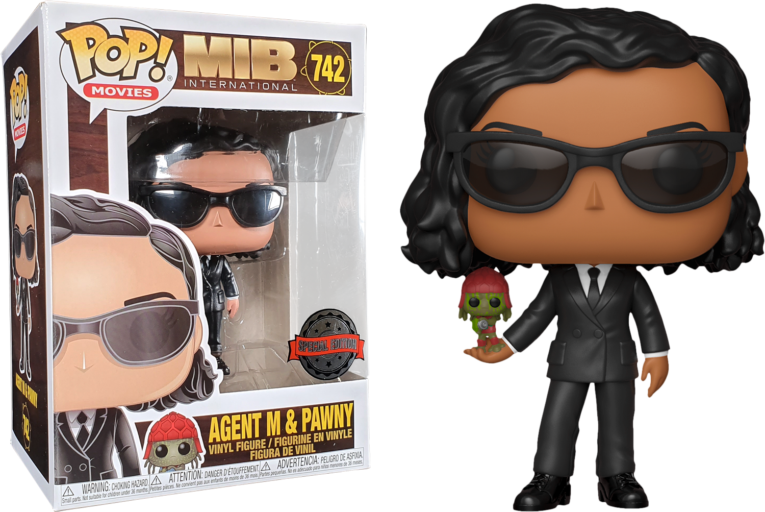 Men In Black 4: International - Agent M with Pawny US Exclusive Pop! Vinyl