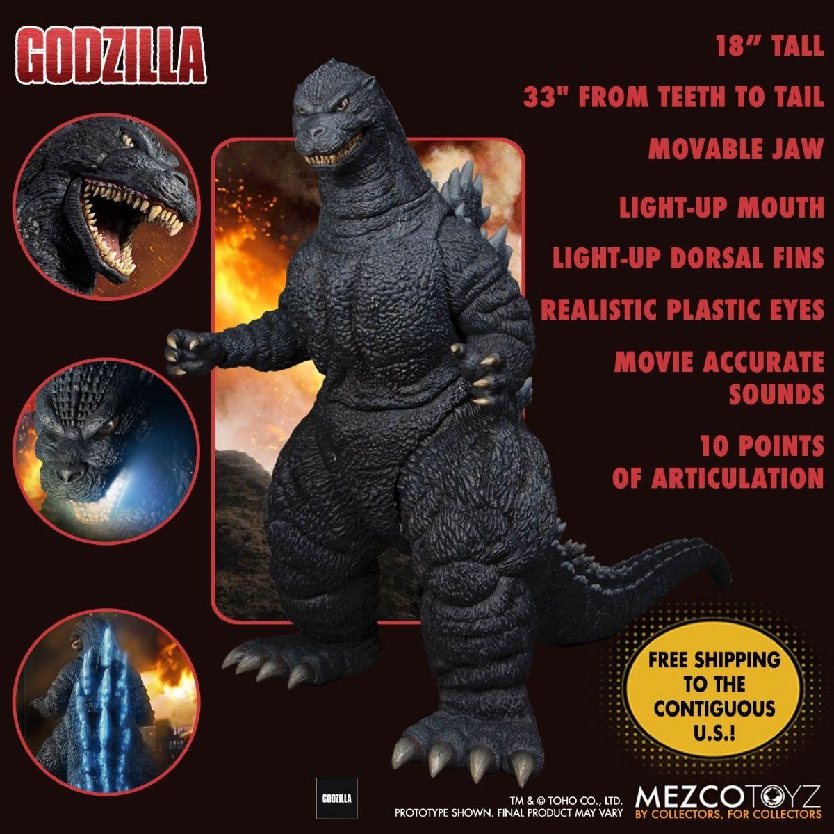 MEZ10121 Godzilla - Ultimate Godzilla Action Figure - Mezco Toyz - Titan Pop Culture