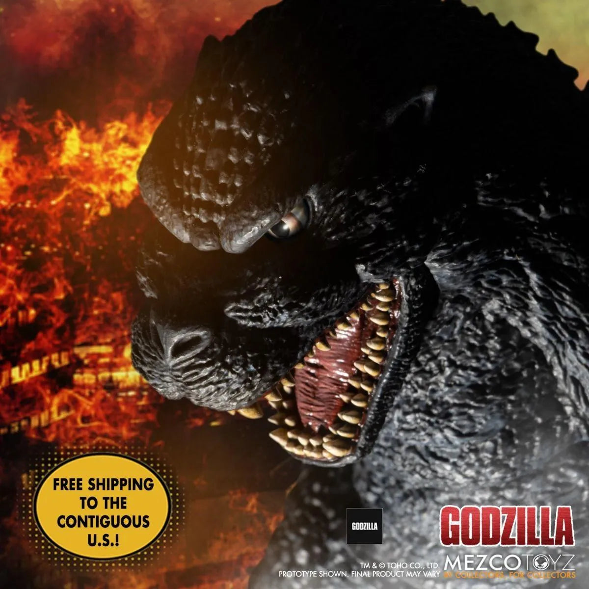 MEZ10121 Godzilla - Ultimate Godzilla Action Figure - Mezco Toyz - Titan Pop Culture