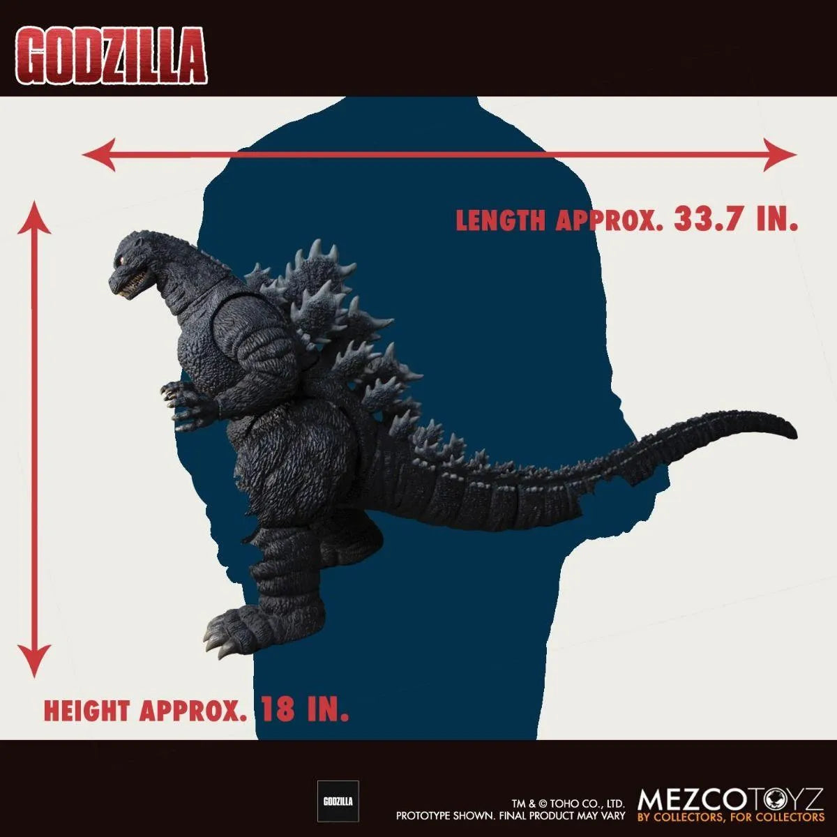 MEZ10121 Godzilla - Ultimate Godzilla Action Figure - Mezco Toyz - Titan Pop Culture