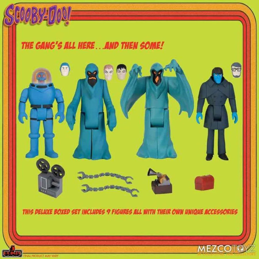 MEZ17082 Scooby Doo - Scooby Doo Friends & Foes Box Set - Mezco Toyz - Titan Pop Culture