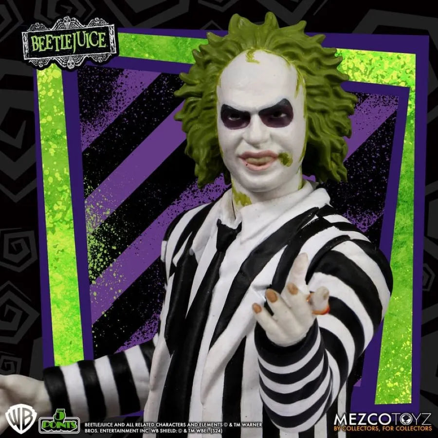 MEZ18032 Beetlejuice - Beetlejuice 5 Points 3.75" Figure Assortment - Mezco Toyz - Titan Pop Culture