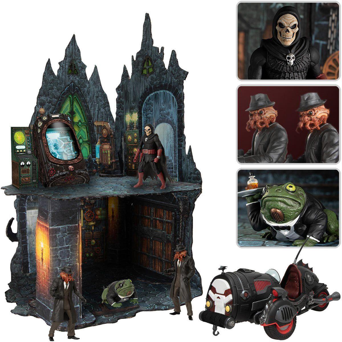 MEZ18133 Rumble Society - Doc Nocturnal Tower Playset - Mezco Toyz - Titan Pop Culture