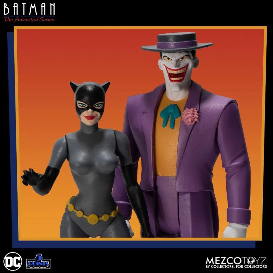 MEZ18160 Batman: Animated Series - 5 Points Figure Assortment - Mezco Toyz - Titan Pop Culture