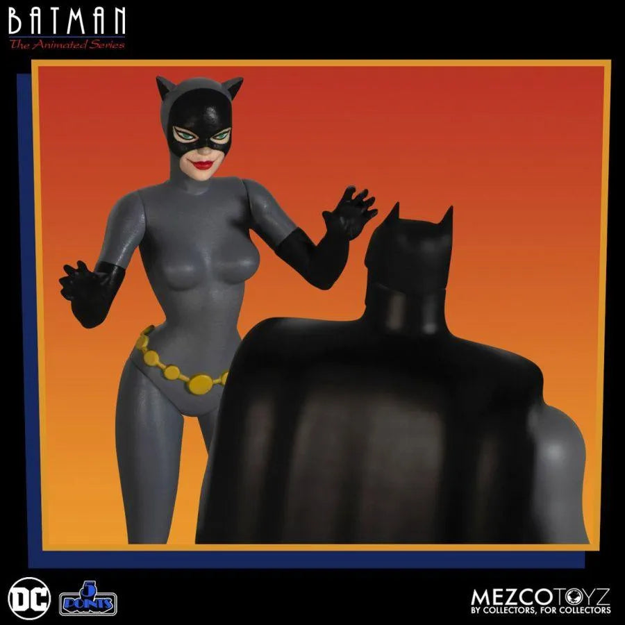 MEZ18160 Batman: Animated Series - 5 Points Figure Assortment - Mezco Toyz - Titan Pop Culture