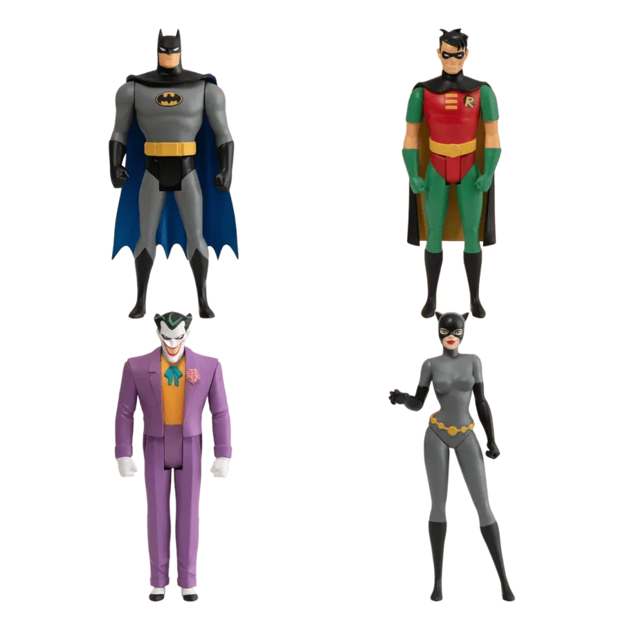 MEZ18160 Batman: Animated Series - 5 Points Figure Assortment - Mezco Toyz - Titan Pop Culture