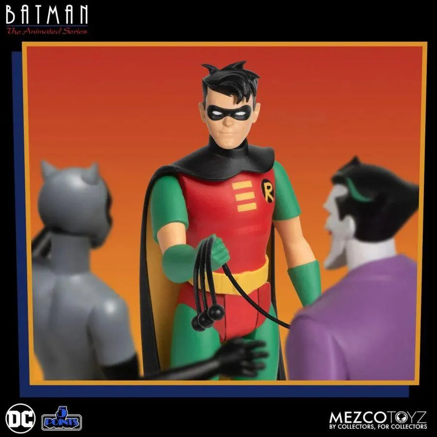 MEZ18160 Batman: Animated Series - 5 Points Figure Assortment - Mezco Toyz - Titan Pop Culture