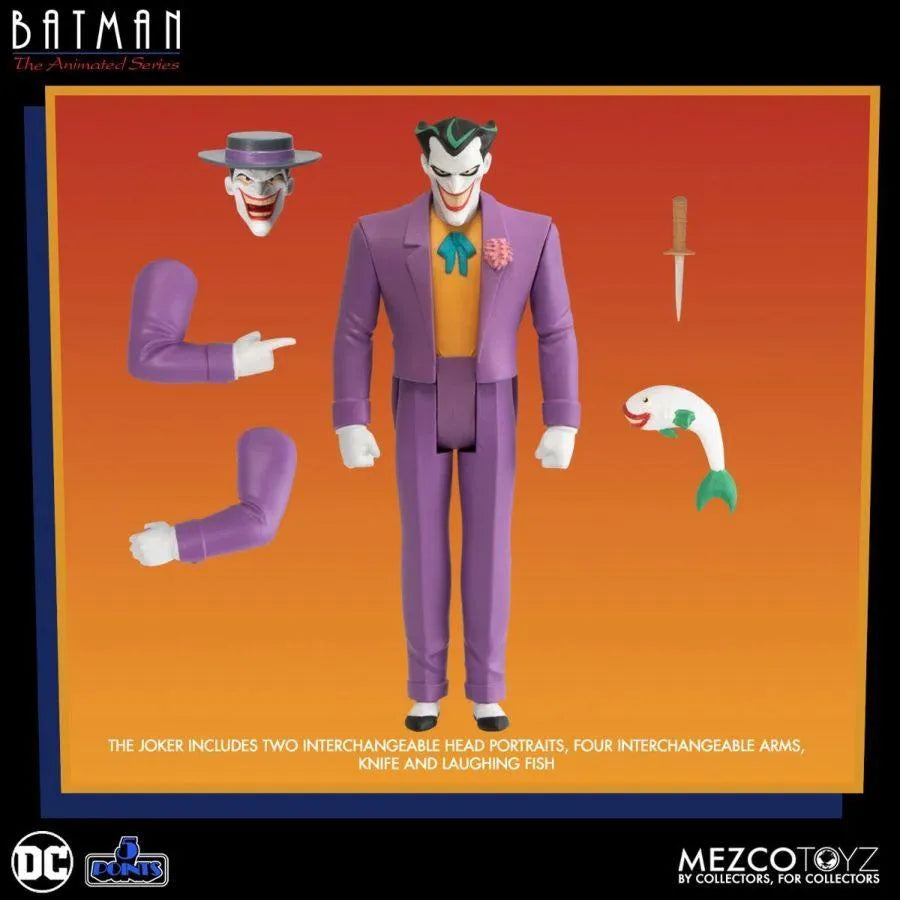 MEZ18160 Batman: Animated Series - 5 Points Figure Assortment - Mezco Toyz - Titan Pop Culture