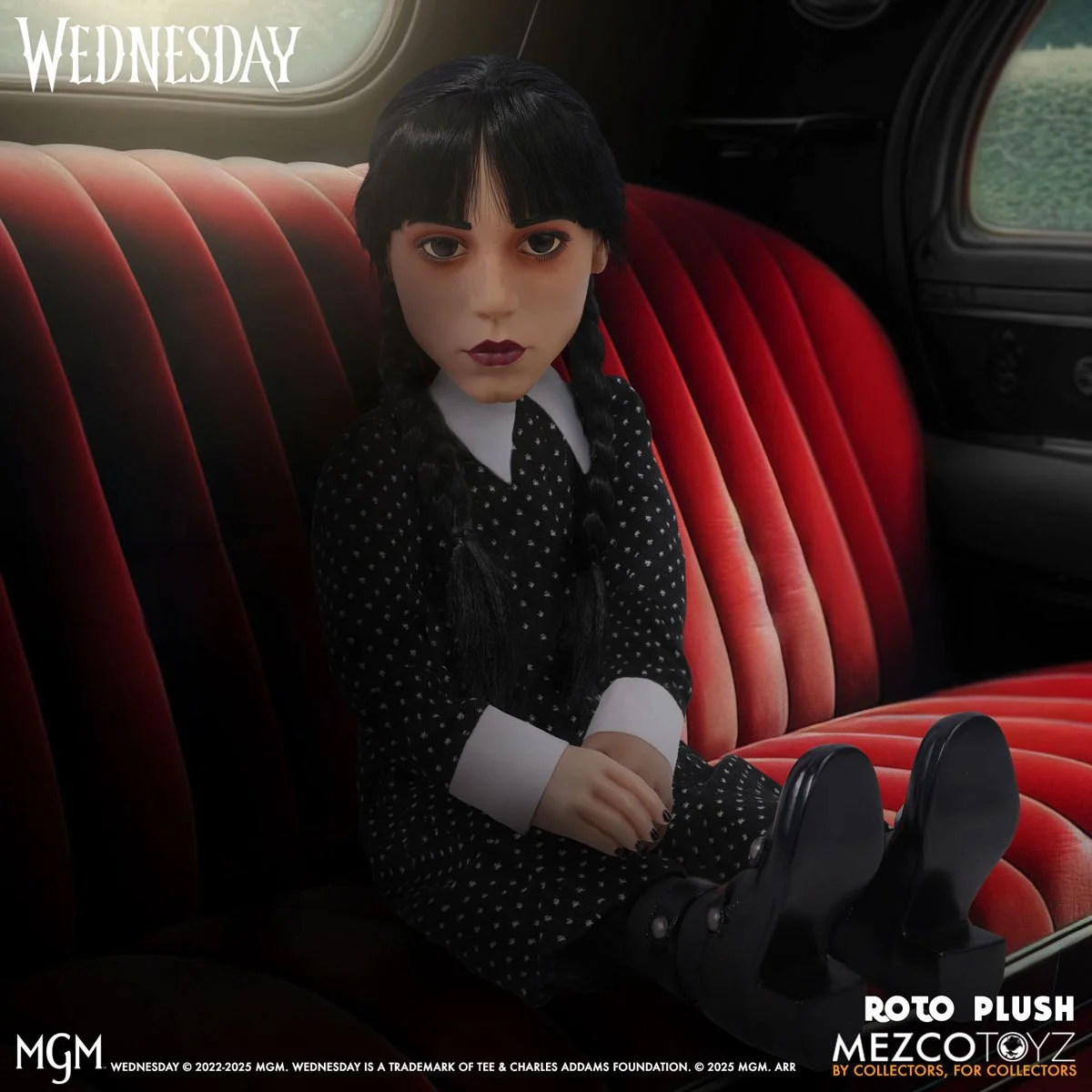Wednesday (TV) -  Wednesday Addams 18" MDS Roto Plush