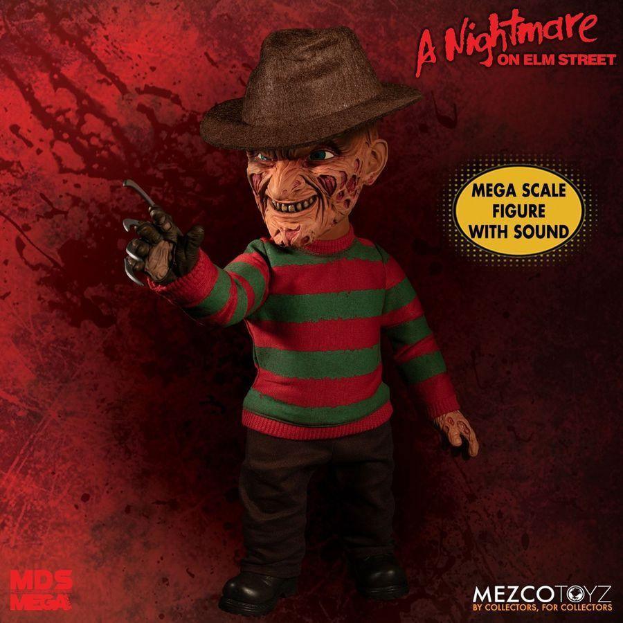 MEZ25890 A Nightmare on Elm Street - Freddy Krueger Mega Scale Action Figure - Mezco Toyz - Titan Pop Culture