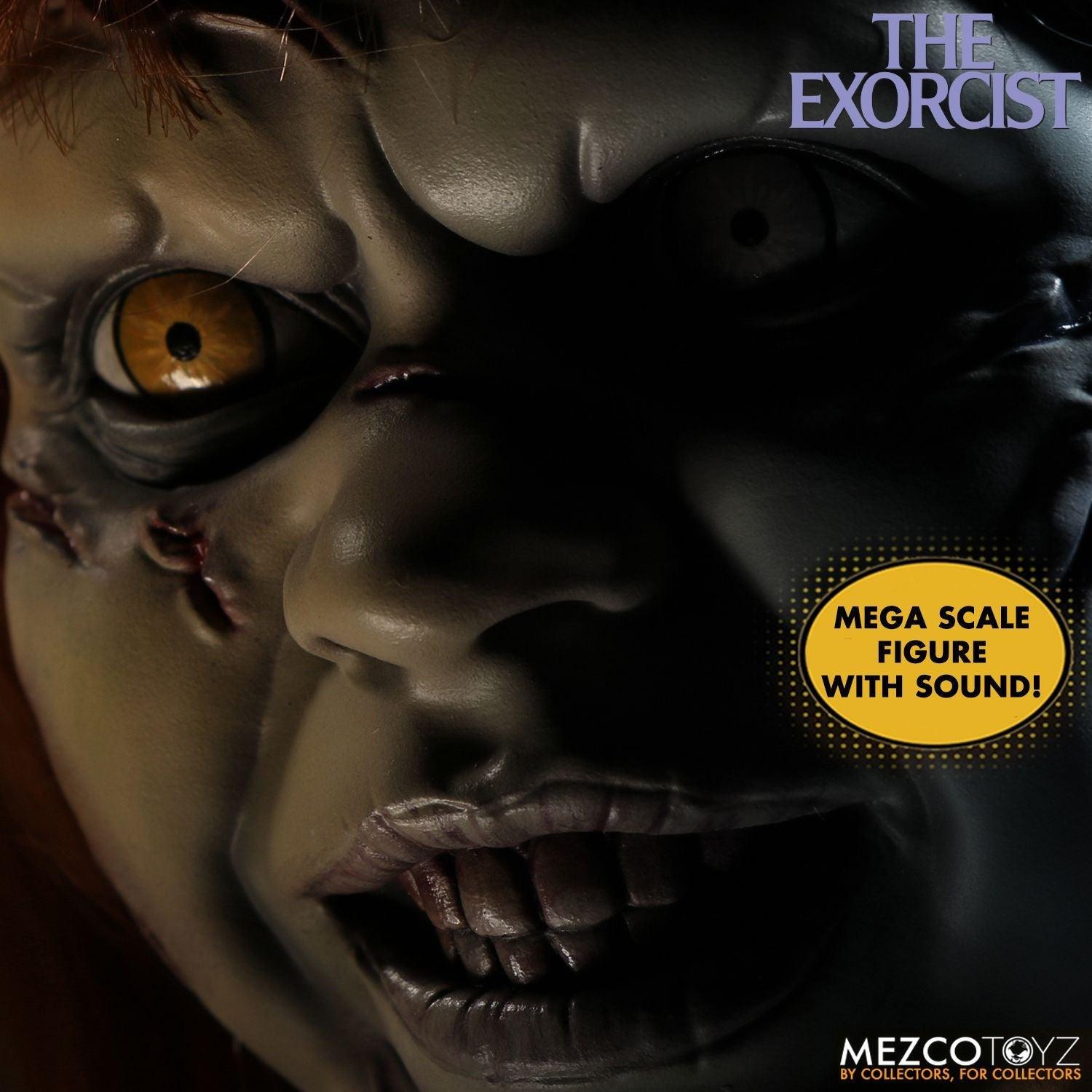 MEZ42012 The Exorcist - Regan 15" Mega Scale Figure with Sound - Mezco Toyz - Titan Pop Culture