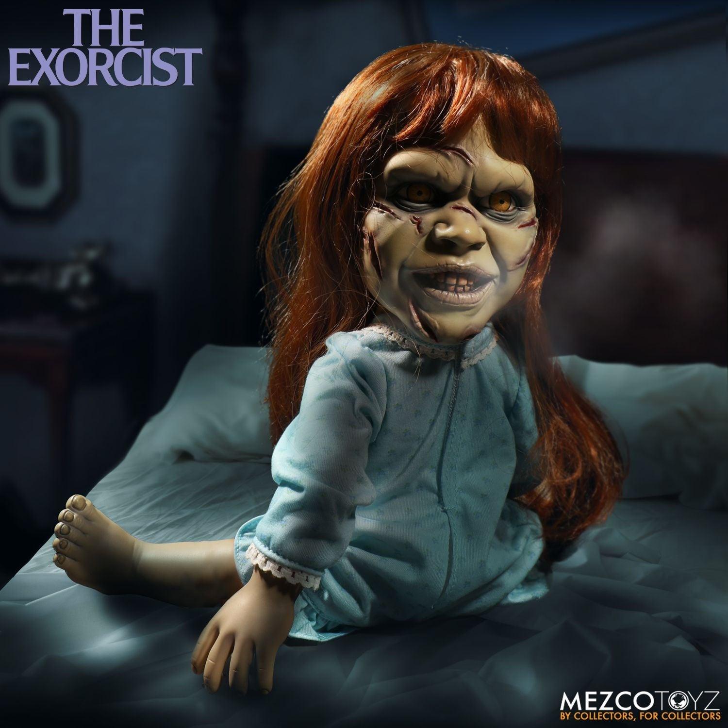 MEZ42012 The Exorcist - Regan 15" Mega Scale Figure with Sound - Mezco Toyz - Titan Pop Culture