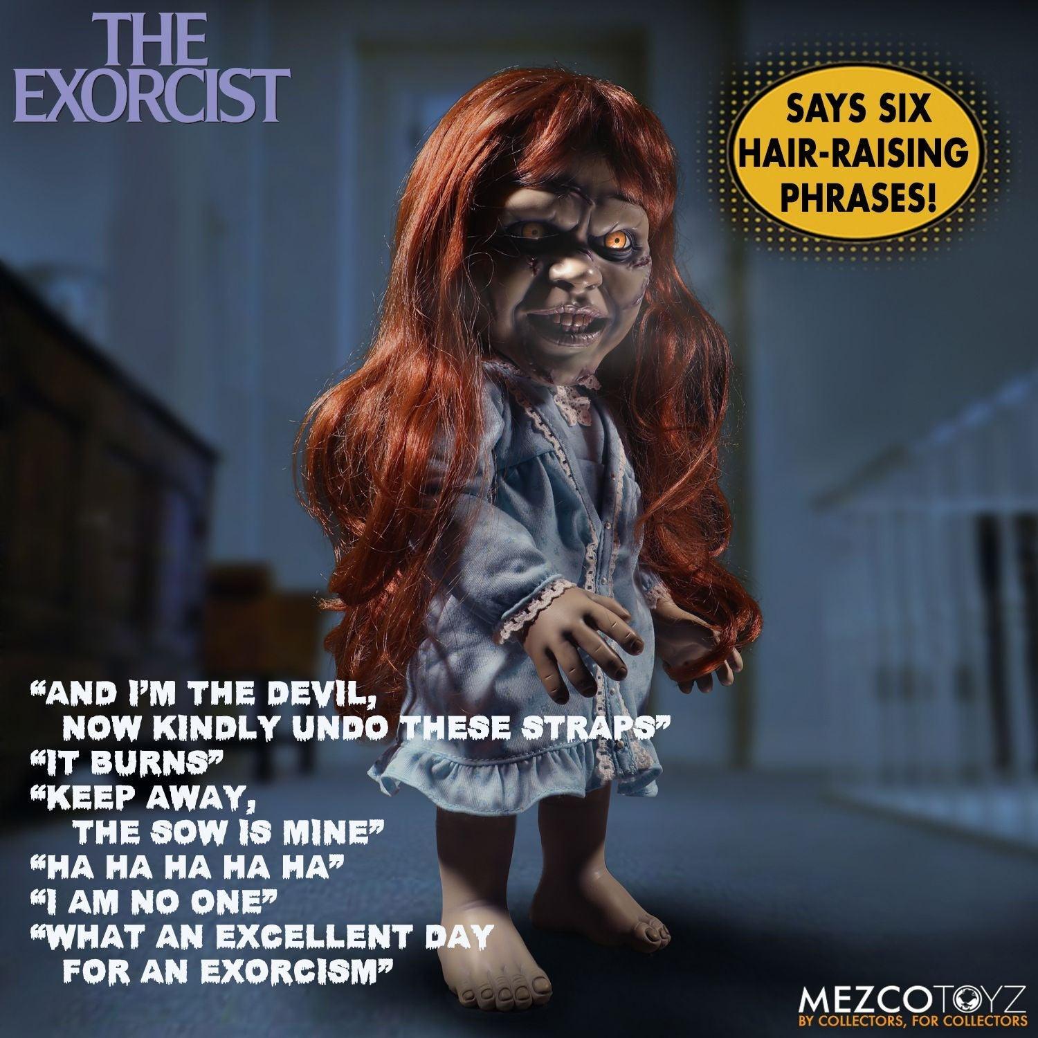 MEZ42012 The Exorcist - Regan 15" Mega Scale Figure with Sound - Mezco Toyz - Titan Pop Culture